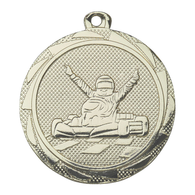 Medalj Gokart 45 mm