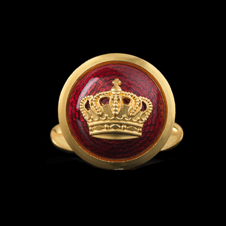 The Crown Röd 17,5 mm