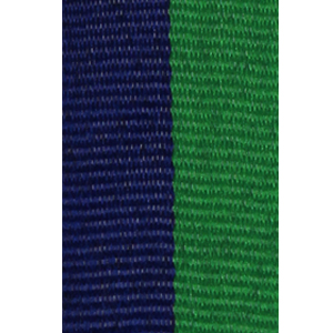 Band blå/grön 22 mm
