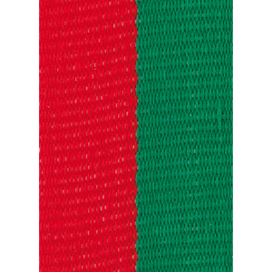 Band röd/grön 22 mm