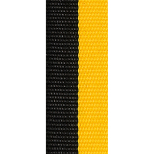 Band svart/gul 10mm
